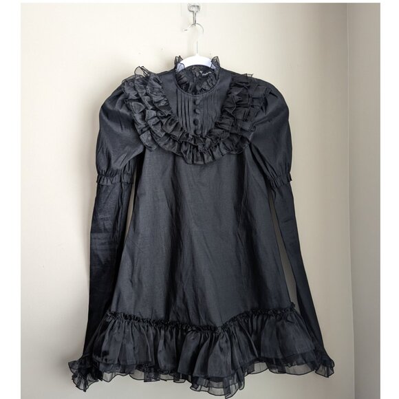 Dolls Kill x HORROR Hidden Figures Friday the 13th Lolita Dress - Picture 1 of 11